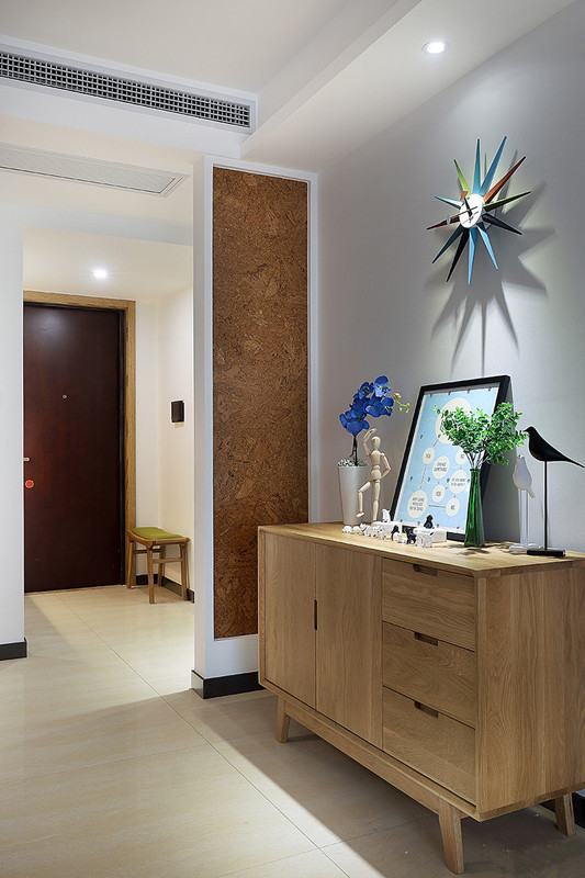 家装案例分享140现代简约风,装修原木风13万自己设计