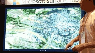 微软surfacehub2,设计师福利款
