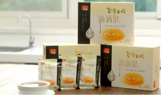 飞雪土鸡滴滴肽携手东方CJ源自台湾滋补品受青睐