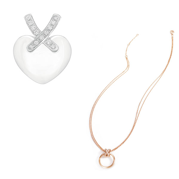 卡地亚的love系列,蒂芙尼钥匙项链和卡地亚四叶草