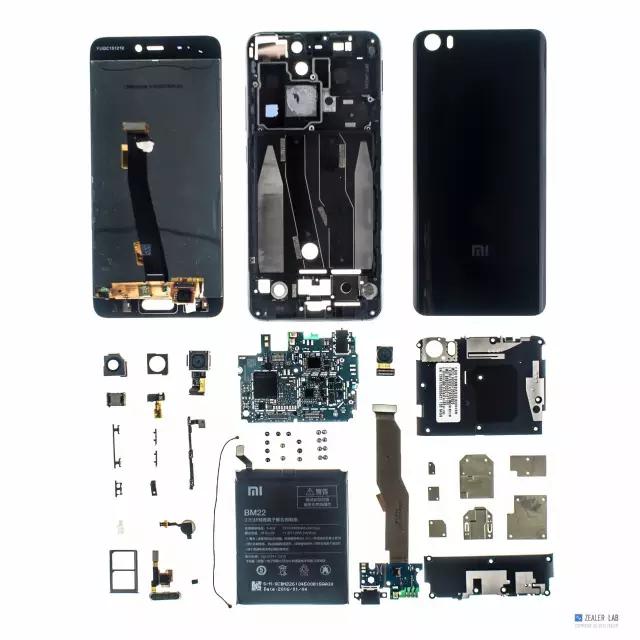 小米5拆解屏幕,小米黑鲨5拆机