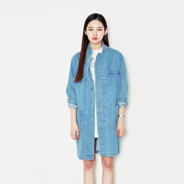 牛仔外套帅气洒脱又不失文艺,很有气质的牛仔外套