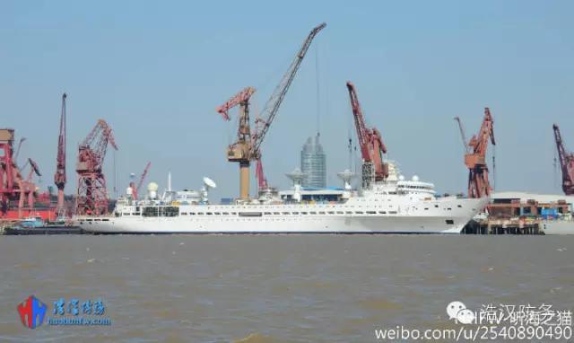 远望7号长江航行,远望7号导弹测量船