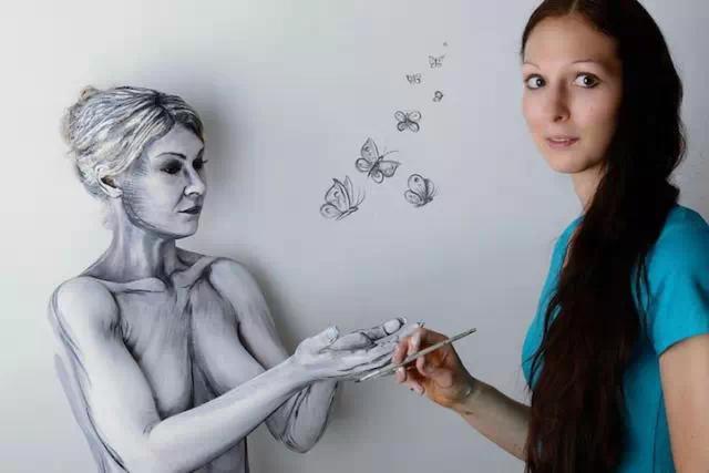 这是动物？不，这是人—人体彩绘告诉你眼见不为实