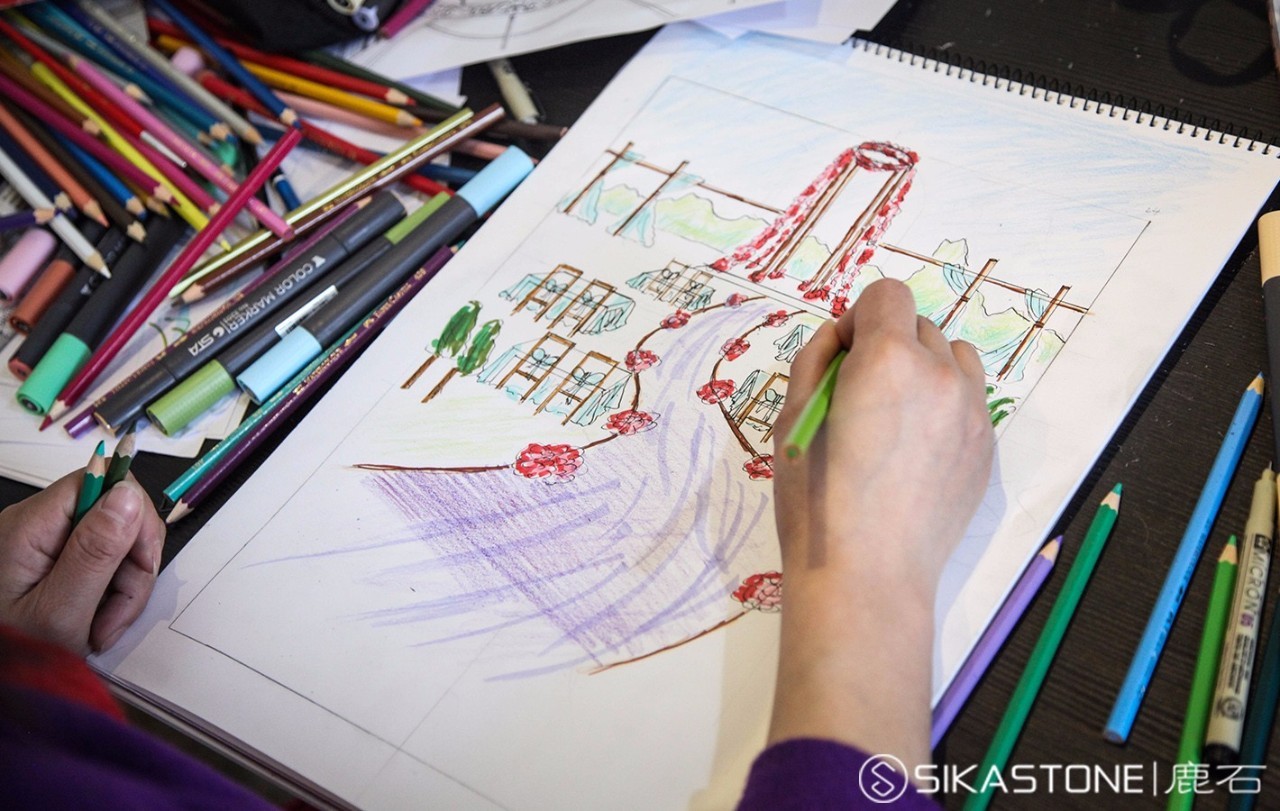 手绘挑大梁,此事要躬行——1603花艺手绘班毕业有感