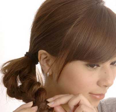 梨花头花苞头,梨花头怎么扎好看步骤图