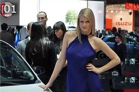 国外十大车模,国外顶级模特车模