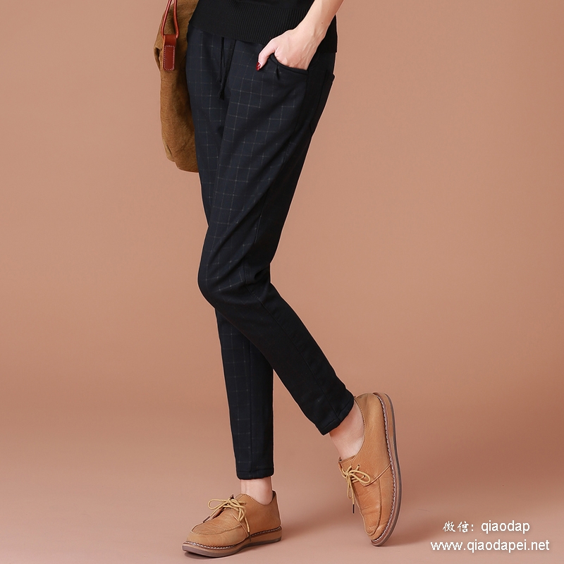 休闲裤男款夏季腿粗,运动散腿休闲裤女款