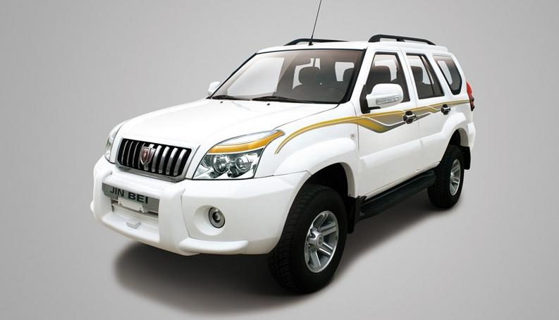 连名字都抄袭,最新国产山寨版丰田普拉多:金杯霸道卖13万