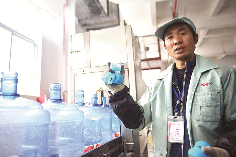 一只水桶故事全集,小作坊大桶纯净水生产过程