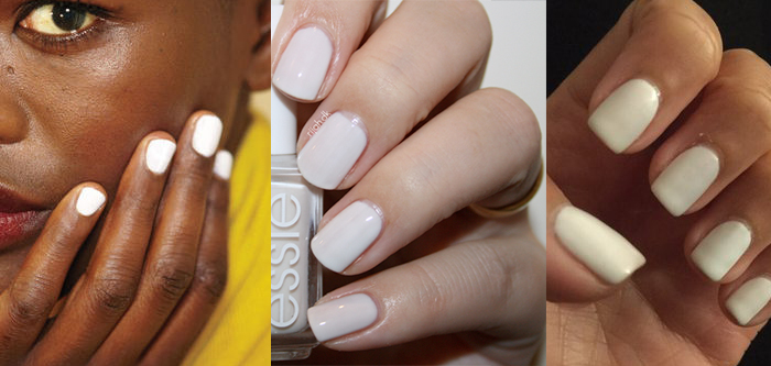 白色甲油适合什么肤色,同色系颜色对比图
