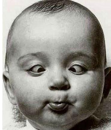 女宝宝完全长得像丑妈妈,漂亮婴儿长大后变丑