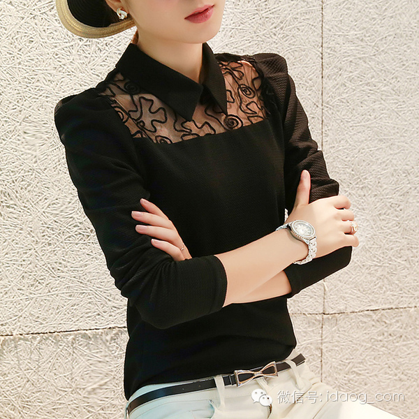 蕾丝衫女人味穿搭 (女人味十足蕾丝衫)