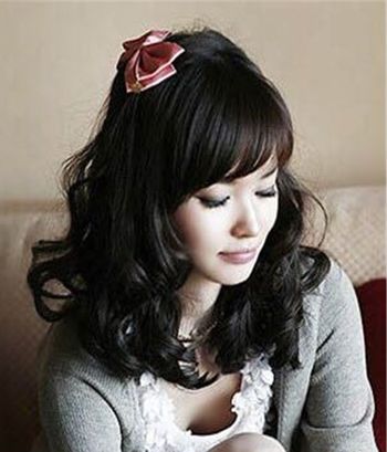 流行短发梨花头发型,女士梨花头烫发型图片