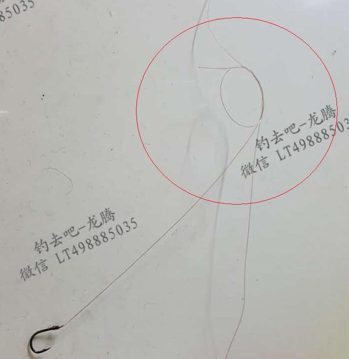 抛竿串钩钓鱼绑线全套方法,用一根鱼线绑一串钩钓鱼