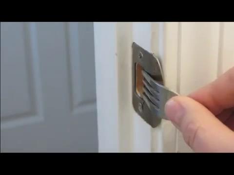 老式防盗锁安装技巧,自制防盗锁安装图解