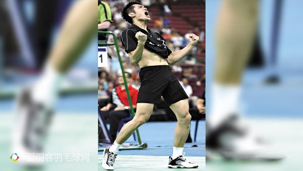 羽毛球林丹十佳球,林丹羽球历程