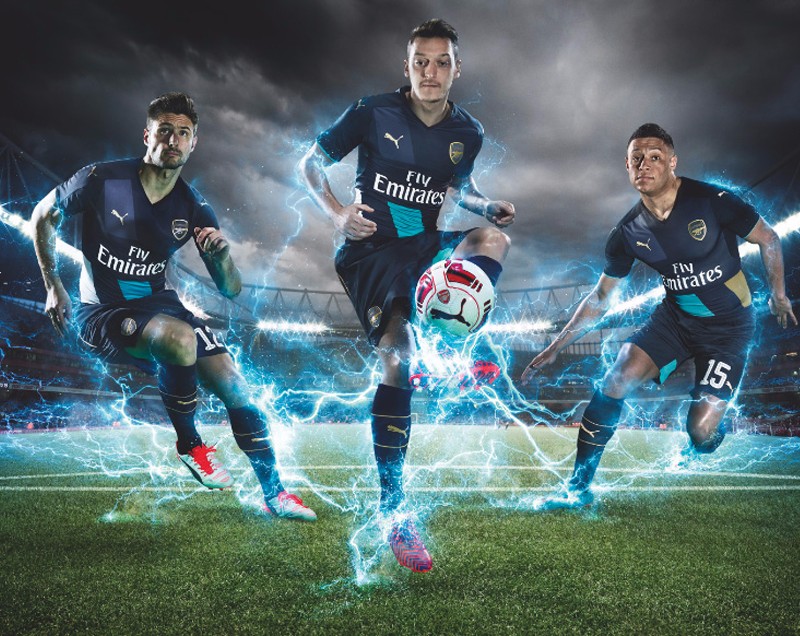 2010-2020体育最佳球衣,阿森纳2015-2016赛季球衣