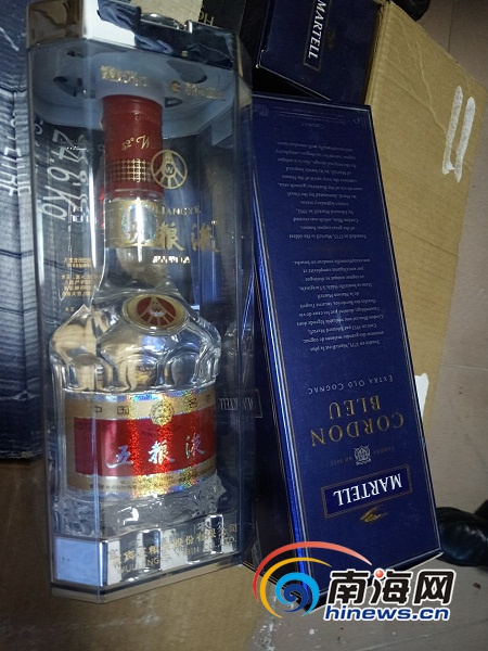 海口惊现假酒,市场监督管理局查获假冒名酒