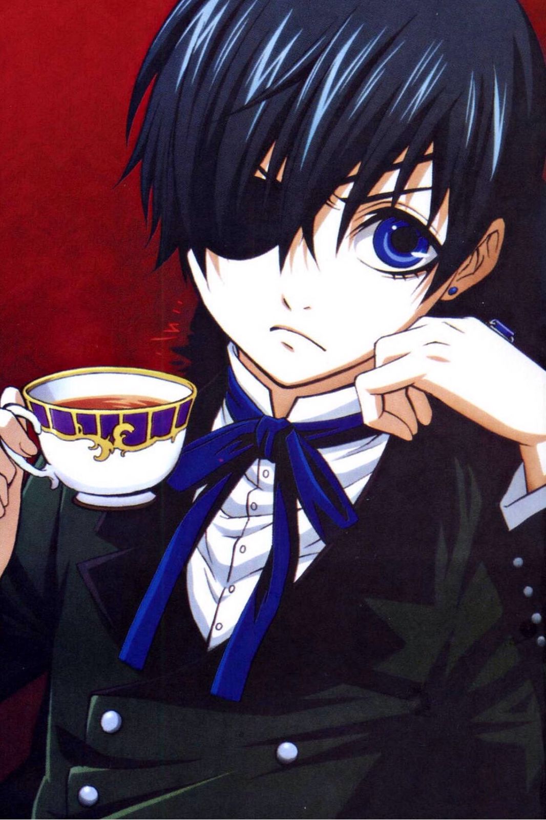 你对日本动漫巜黑执事》是怎样看待的？