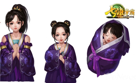 秒变爸妈!《七雄争霸》全新版本开启子嗣系统