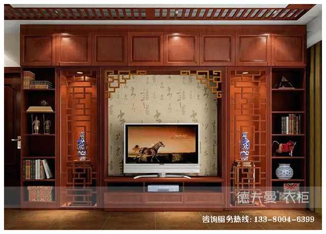 客厅电视柜最新款效果图实用,鞋柜酒柜客厅电视柜一体效果图