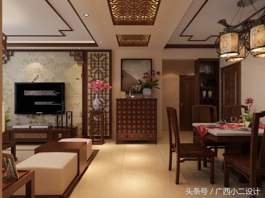 聪明人装修风格,中式的家装修