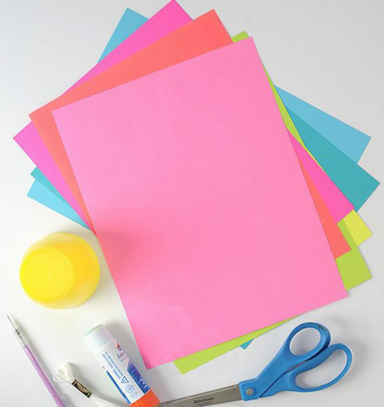 卡纸手工灯笼简单又漂亮,冰墩墩手工制作卡纸灯笼