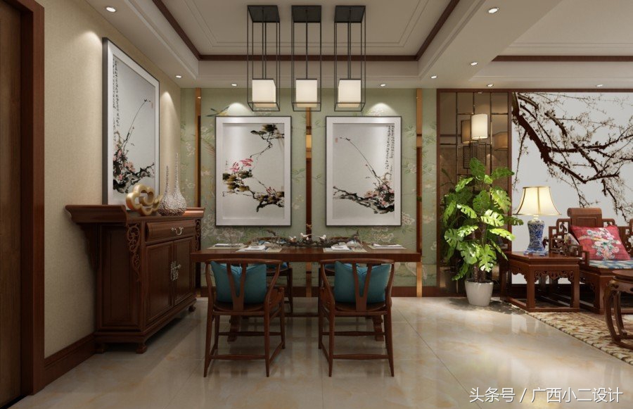 聪明人装修风格,中式的家装修