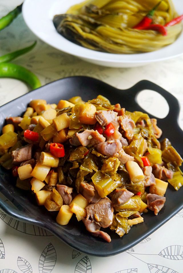 老坛酸菜最爽吃法,老坛酸菜的食谱