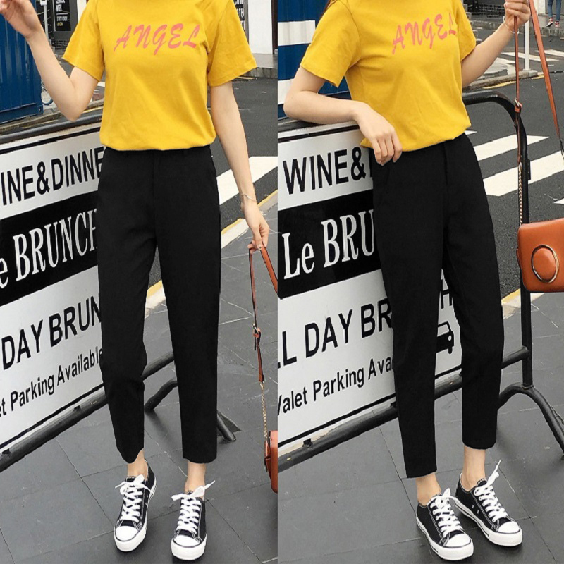 哈伦裤搭配整套女秋冬款,哈伦裤搭配上衣女冬减龄