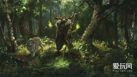 古代德鲁伊,德鲁伊在哪些游戏中有