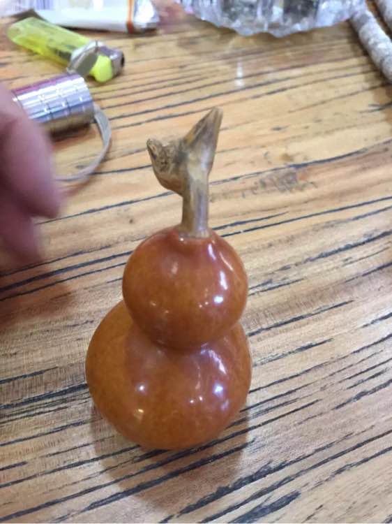 文玩葫芦盘油了,文玩葫芦盘玩中干裂痕