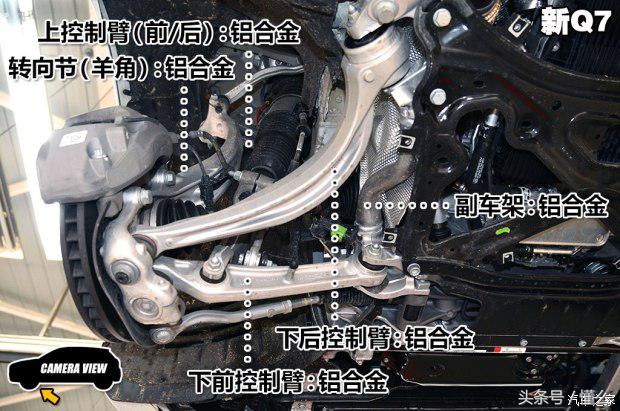 卡宴底盘和奥迪q7底盘区别,奥迪q7和a8底盘的区别