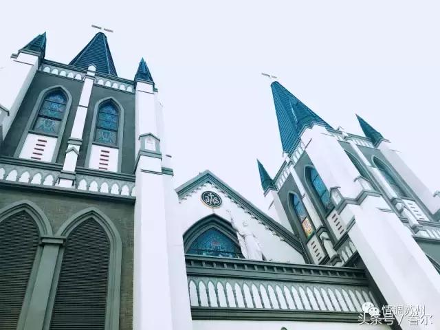 苏州独墅湖最美教堂,苏州园区阳澄天主教堂