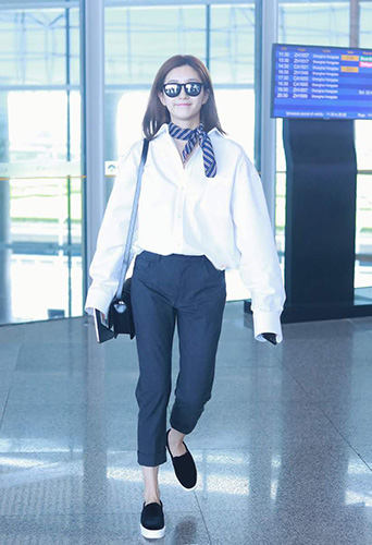 贺聪秀场造型,贺聪惊艳时装周