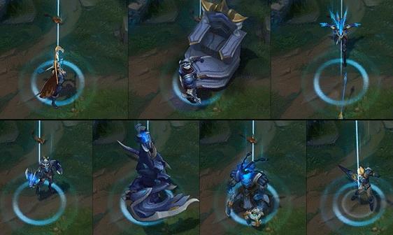 冠军之刃锐雯2016和原版特效,英雄联盟锐雯兔女郎皮肤特效