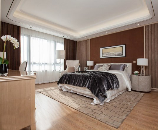 檀香湾150平格局,高端轻奢风123平方四房二厅
