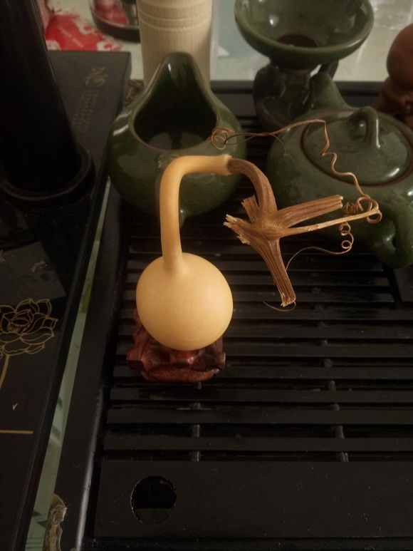 文玩葫芦盘油了,文玩葫芦盘玩中干裂痕