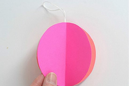 卡纸手工灯笼简单又漂亮,冰墩墩手工制作卡纸灯笼