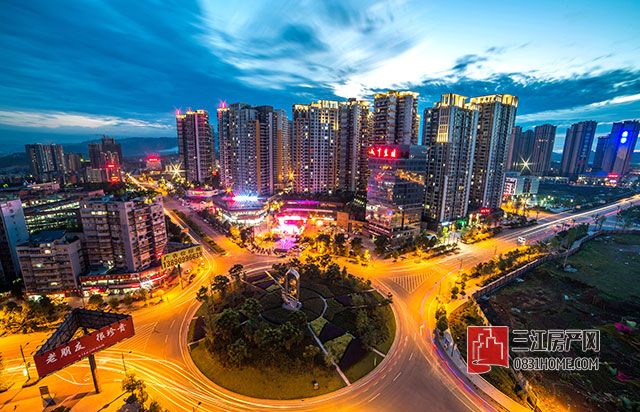 宜宾老城区大项目,城北新区大面积开发