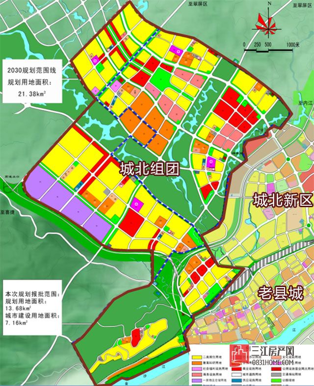 宜宾老城区大项目,城北新区大面积开发