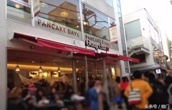 日本coco奶茶店排队,日本奶茶店coco