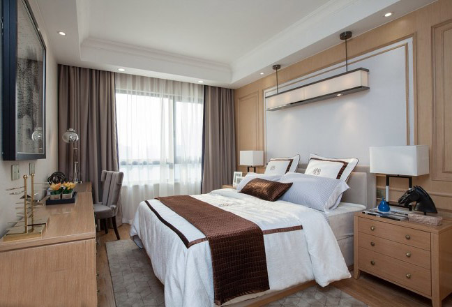 檀香湾150平格局,高端轻奢风123平方四房二厅