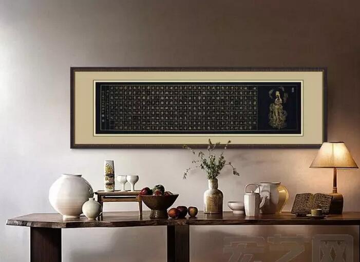 书法挂画客厅怎么挂,墙上的挂画怎么挂好看