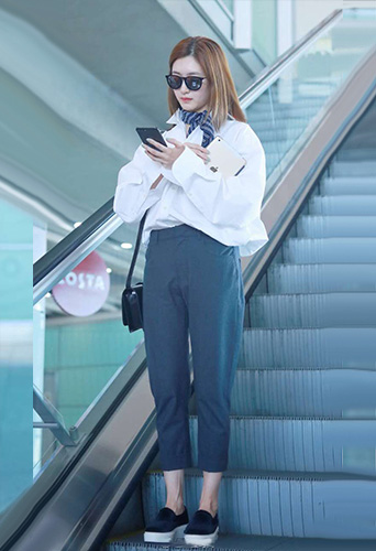 贺聪秀场造型,贺聪惊艳时装周