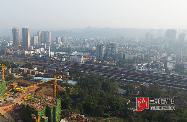 宜宾老城区大项目,城北新区大面积开发