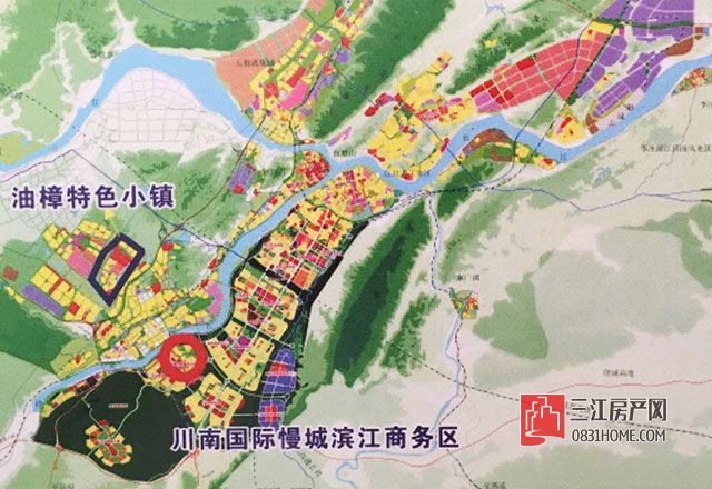 宜宾老城区大项目,城北新区大面积开发