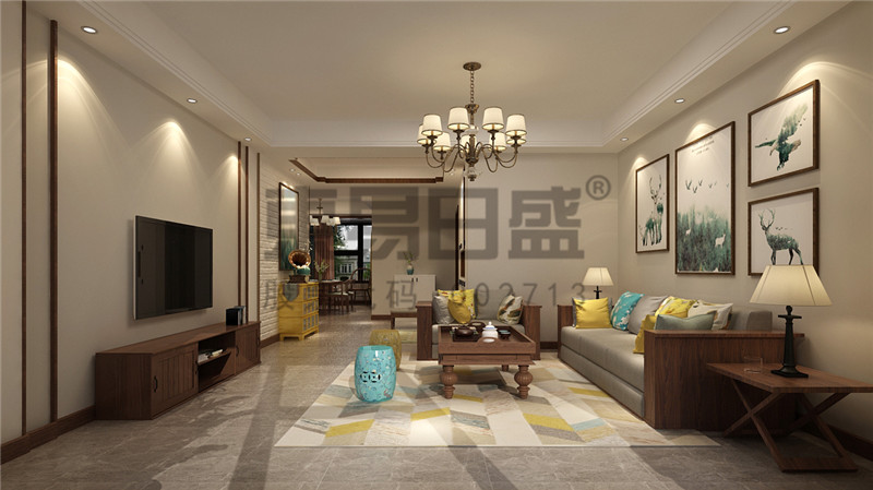 临沂复式房子装修风格效果图欣赏,汀香郡装修效果