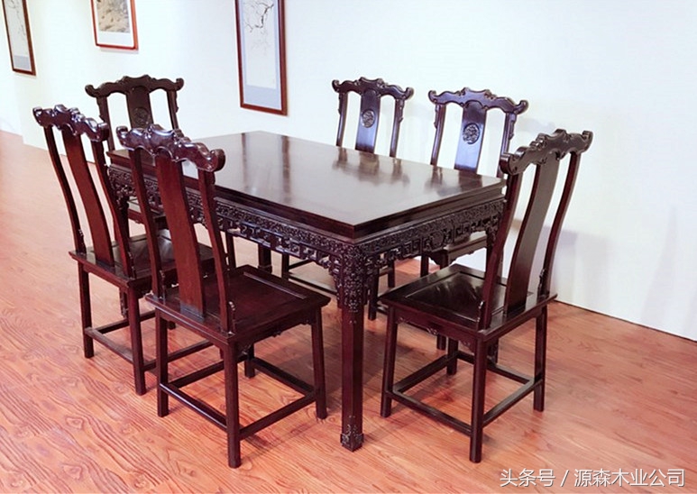 红木餐桌怎么选,红木餐桌圆形好还是圆方好